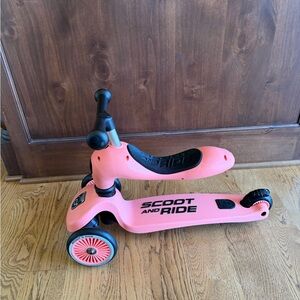 2 in 1 Kids Scooter